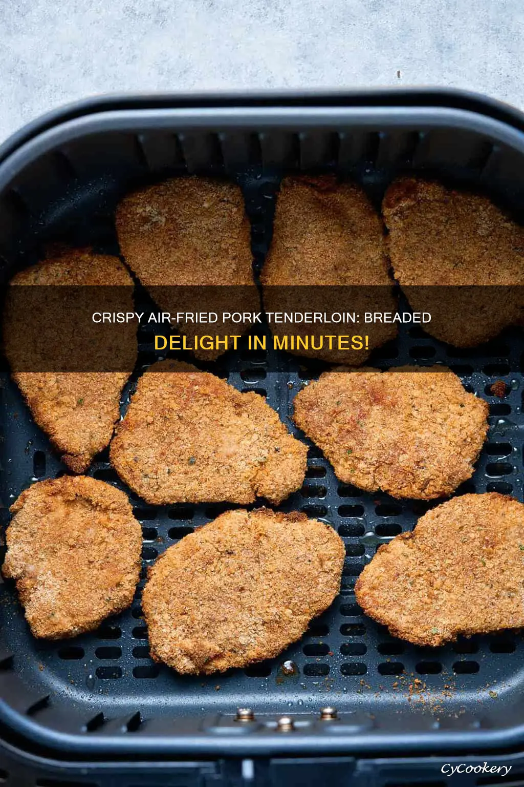 how to cook breaded pork tenderloin in air fryer