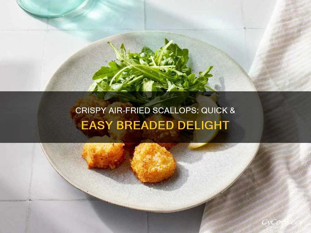 how to cook breaded scallops in air fryer