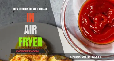 Air-Fried Breaded Squash: Quick, Crispy, and Delicious!