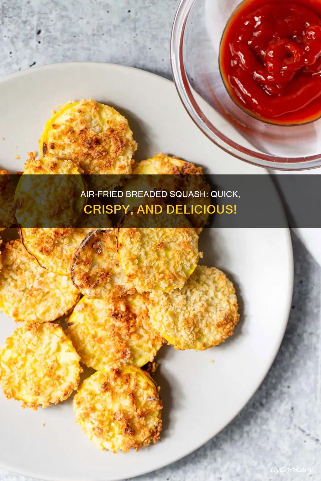 how to cook breaded squash in air fryer