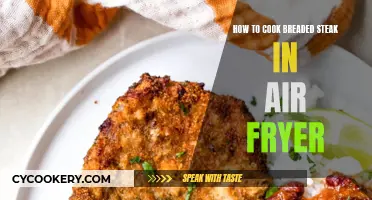 Air-Fryer Breaded Steak: Quick, Crispy, and Delicious!
