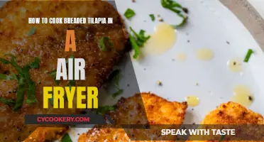 Air-Fryer Tilapia: Breaded, Crispy, and Delicious!