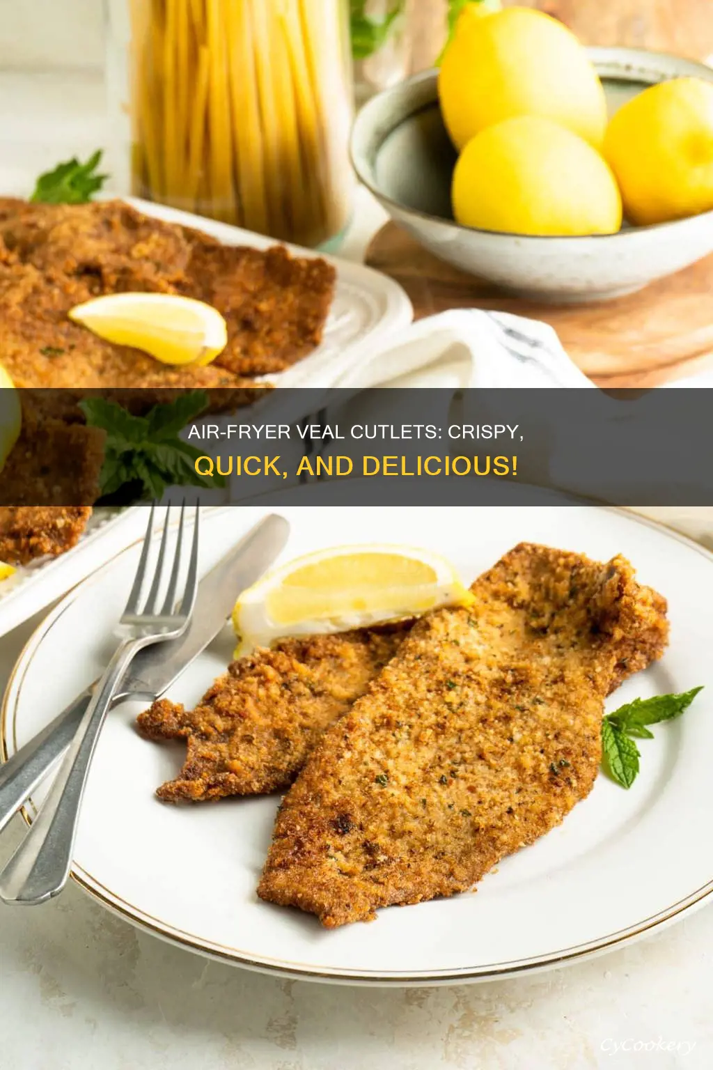 how to cook breaded veal cutlets in air fryer