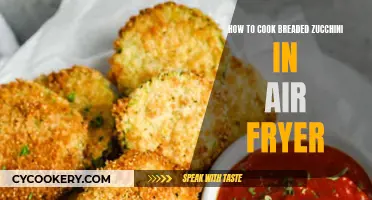 Crispy Air-Fried Zucchini: Breaded Delight in Minutes