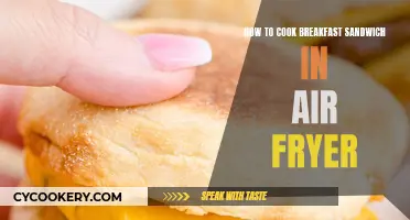 Air-Fryer Breakfast Sandwich: Quick, Easy, and Delicious!