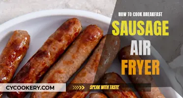 Air Fryer Breakfast Sausage: Quick, Crispy, Delicious!