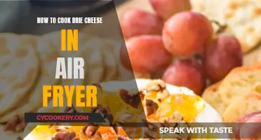 Air-Fryer Brie Cheese: A Quick, Crispy Delight