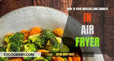 Crispy Veggie Delight: Air Fryer Broccoli and Carrots