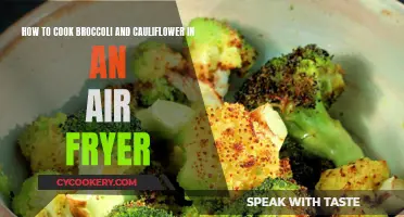 Crispy Veggie Delight: Air Fryer Broccoli & Cauliflower Tips