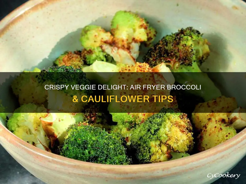 how to cook broccoli and cauliflower in an air fryer