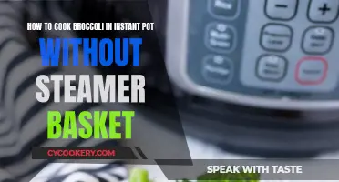 Cooking Broccoli in an Instant Pot: No Steamer Basket Needed