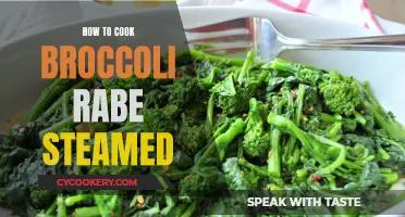 Steaming Broccoli Rabe: A Quick, Tasty, Healthy Treat