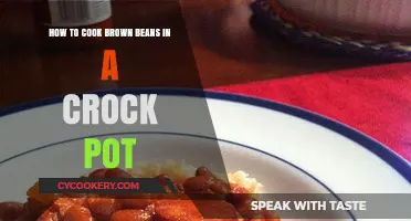 Crock Pot Brown Beans: An Easy, Healthy Recipe