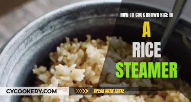 Cooking Brown Rice: Using a Steamer for Perfect Results