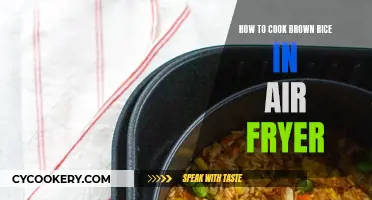 Air-Frying Brown Rice: Quick, Easy, and Delicious
