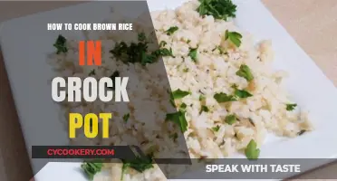 Crock Pot Brown Rice: An Easy, Healthy Staple