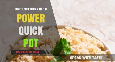 Quick, Easy Brown Rice: Power Quick Pot Perfection