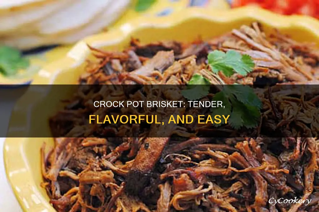 how to cook brusket in crock pot