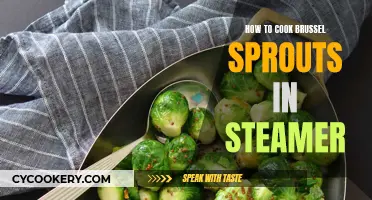 Steaming Brussels Sprouts: Quick, Easy, and Healthy Way