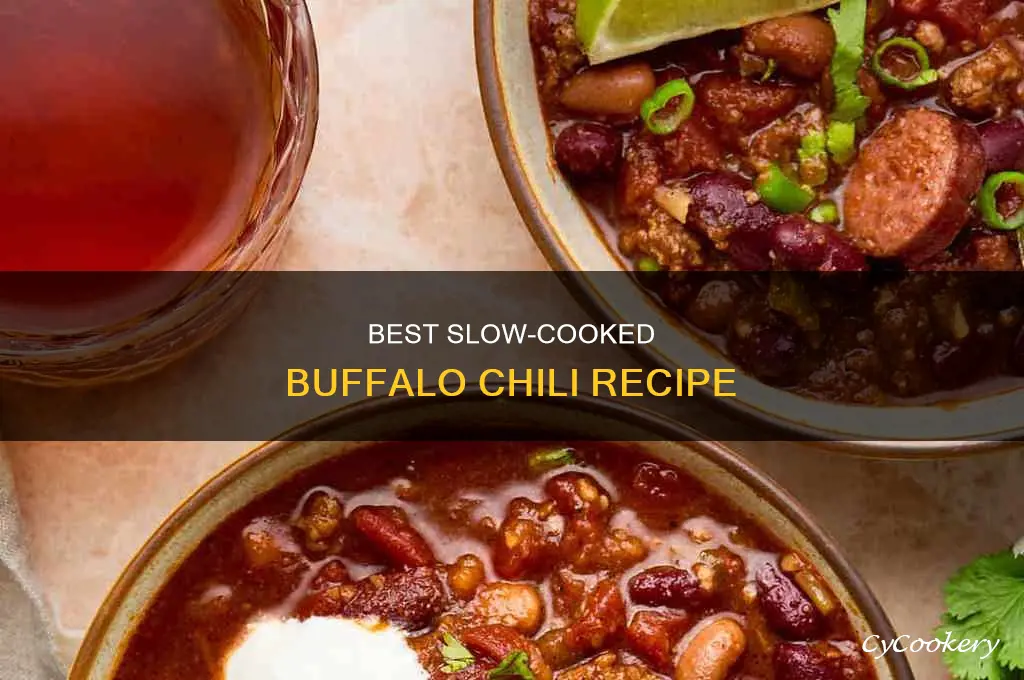 how to cook buffalo chili in crock pot