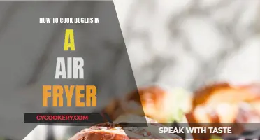 Air-Fried Burgers: Quick, Easy, and Delicious!