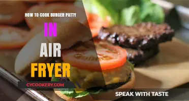 Air Fryer Burger Patty: Quick, Juicy, and Easy!