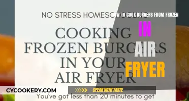 Cooking Frozen Burgers in an Air Fryer: Quick Tips