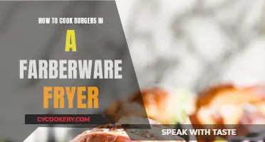 Farberware Fryer: Perfectly Cooked Burgers, Every Time