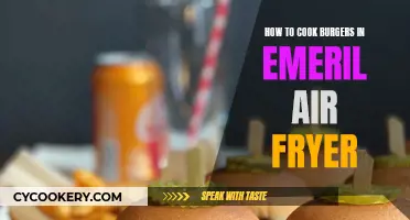 Master the Art of Burger Cooking: Emeril Air Fryer Technique