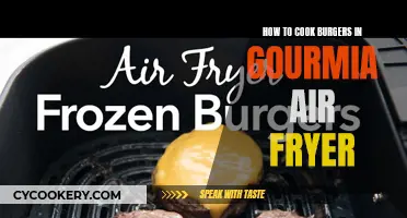 Gourmia Air Fryer: The Secret to Perfect Burgers