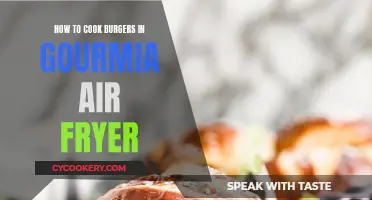 Air-Fryer Burgers: Cooking with Gourmia