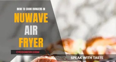 Cooking Burgers in a Nuwave Air Fryer: Quick and Easy!