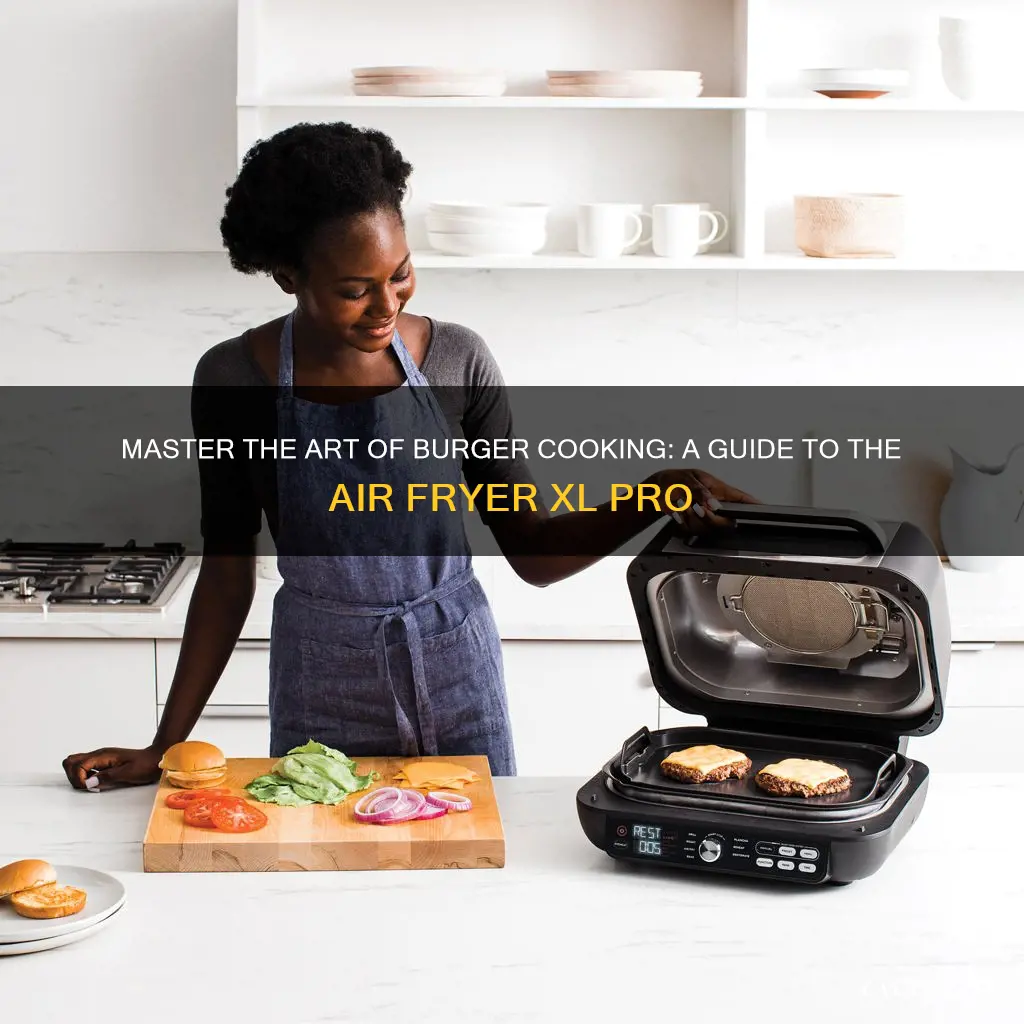 how to cook burgers in the atr fryer xl pro