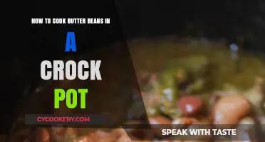Cooking Butter Beans: Crock Pot Magic