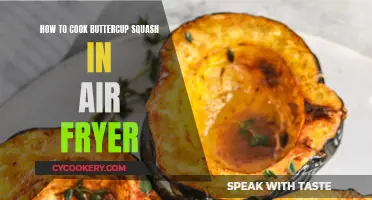 Crispy, Golden: Air Fryer Buttercup Squash Perfection