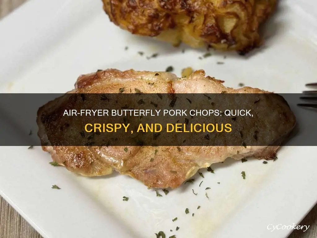 how to cook butterfly pork chops in air fryer