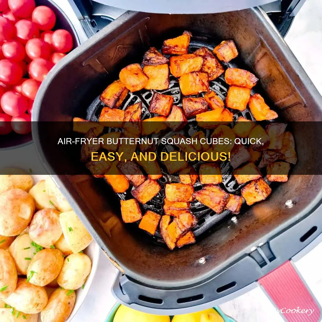 how to cook butternut squash cubes in air fryer