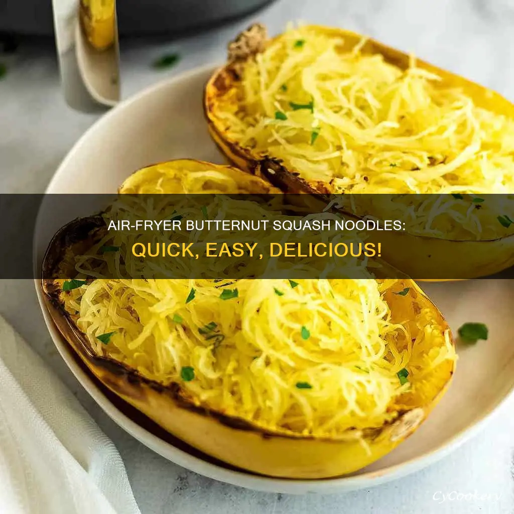 how to cook butternut squash noodles in air fryer