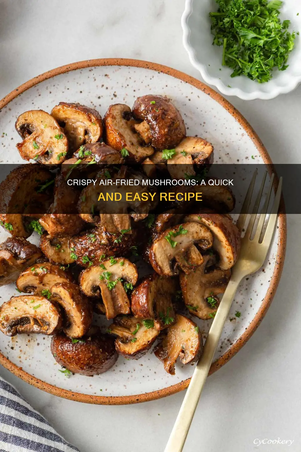 how to cook button mushrooms in air fryer