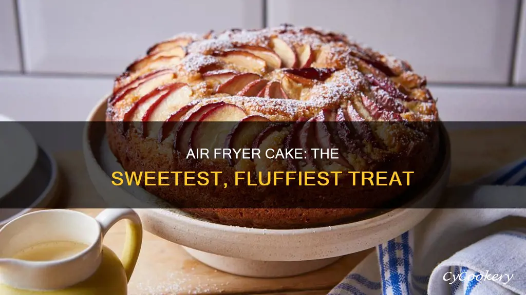 how to cook cake in an air fryer