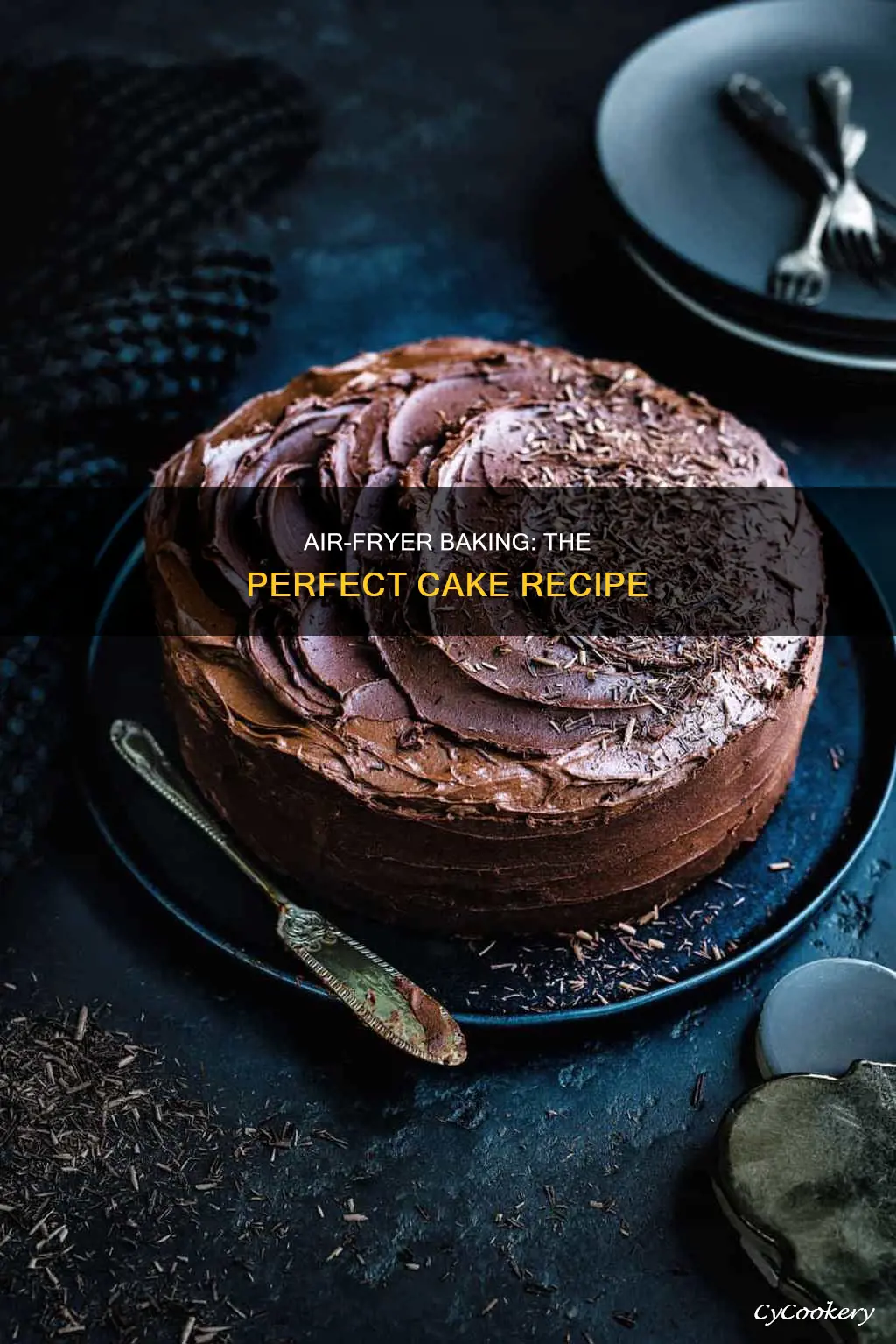 how to cook cake in an air fryer
