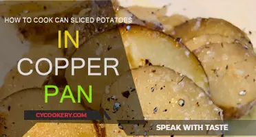 Copper Pan Cooking: Crispy Potato Slices