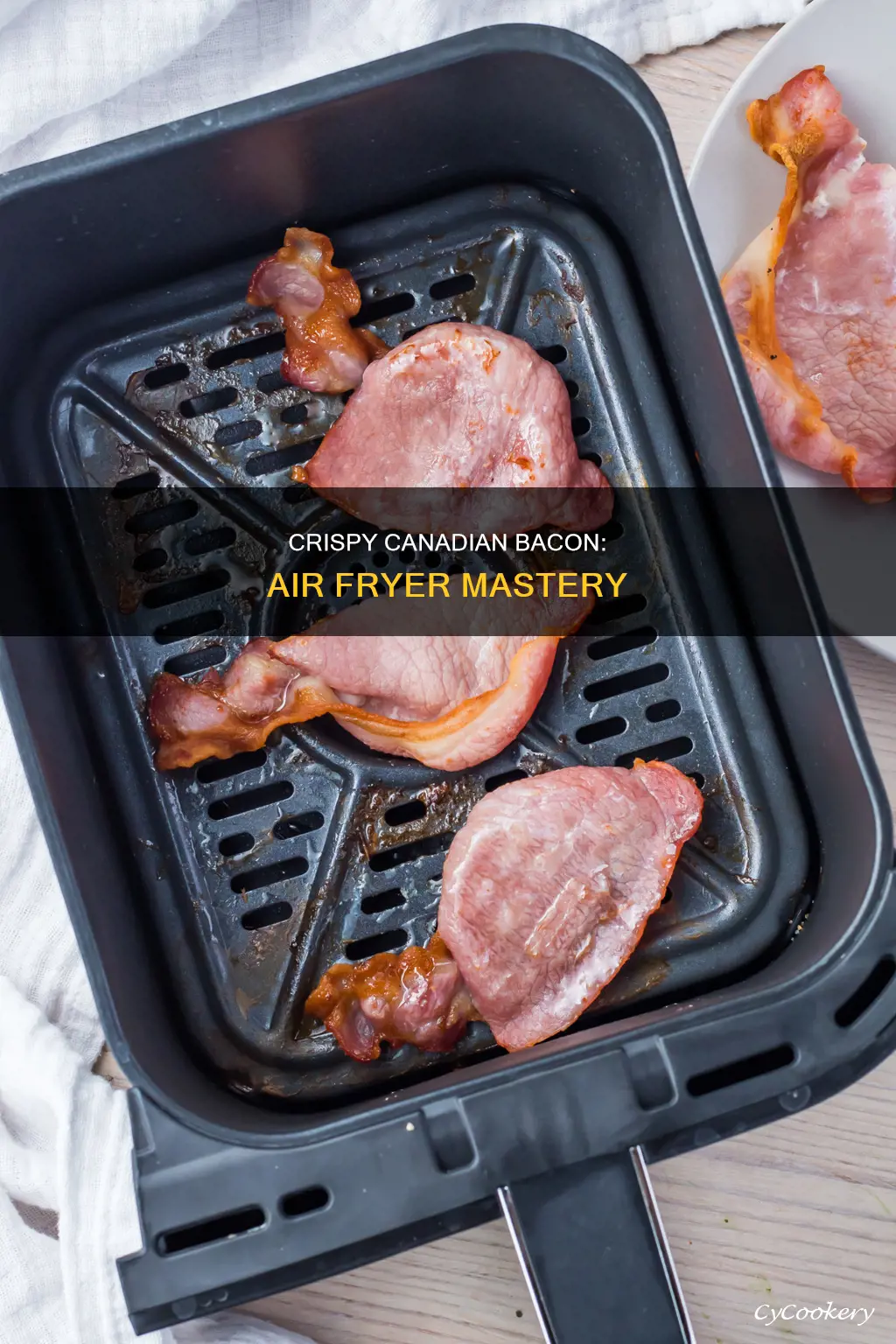 how to cook canadian bacon in air fryer