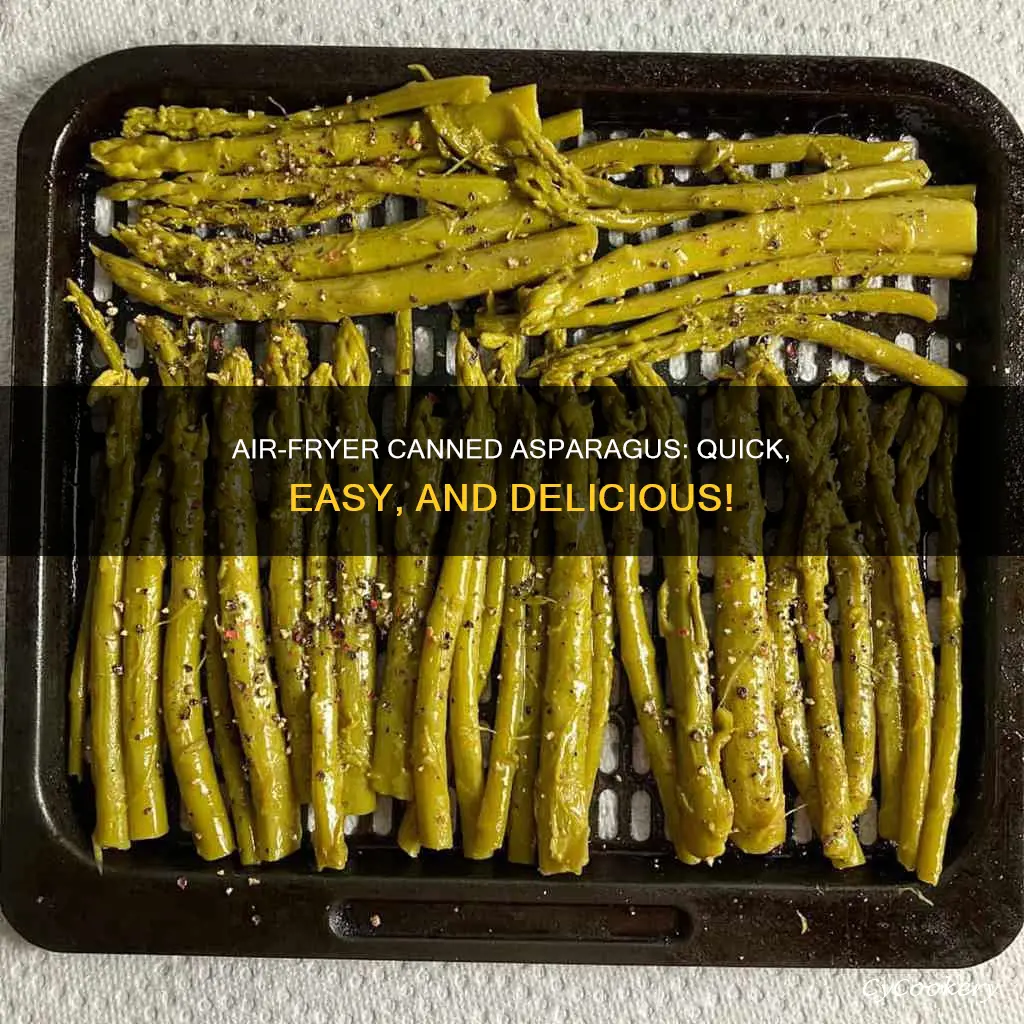 how to cook canned asparagus in air fryer