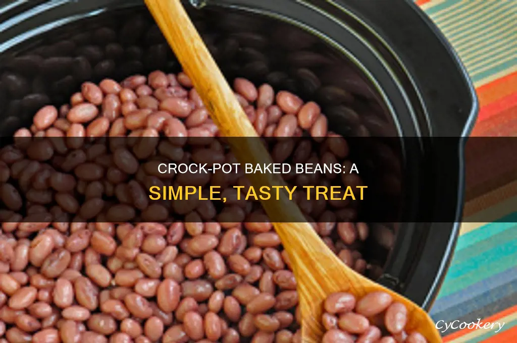 how to cook canned baked beans in a crock pot