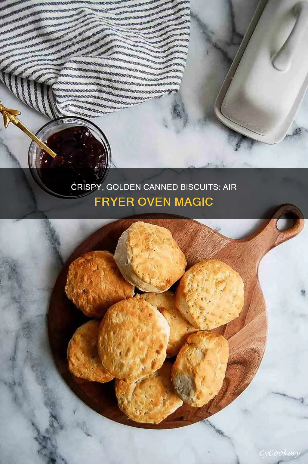 how to cook canned biscuits in an air fryer oven