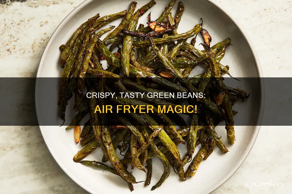 how to cook canned green beans in air fryer