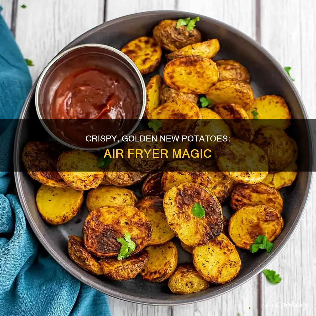 how to cook canned new potatoes in air fryer