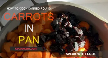 Simple Pan-Cooked Carrots: Canned and Round
