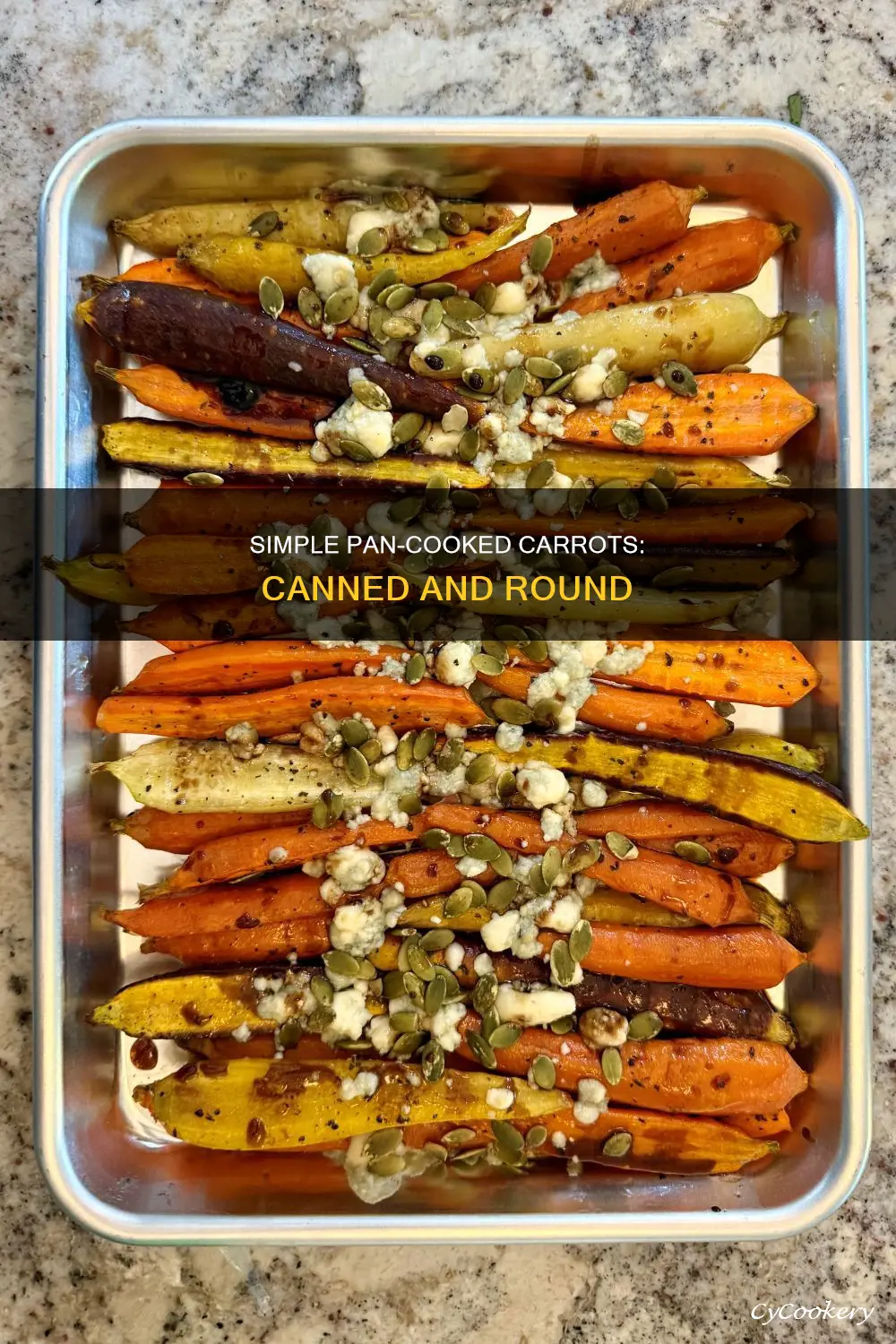 how to cook canned round carrots in pan